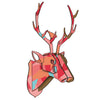 deer stag puzzle wll art colorful arts and craft deer head