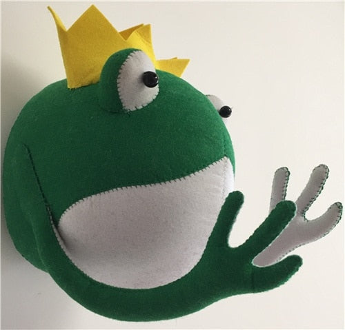 Crazy Creatures Boy's Room - Handmade Faux Animal Heads