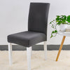 dark grey color dining chair slip cover spandex