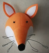 fox wood land theme faux taxi dermy handmade wall decor stuffed animal for kids room