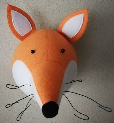 Crazy Creatures Boy's Room - Handmade Faux Animal Heads