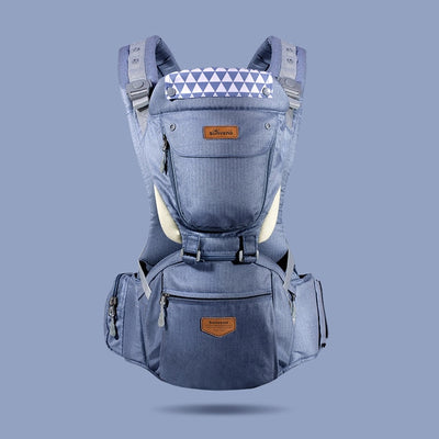 infant carrier denim blue color