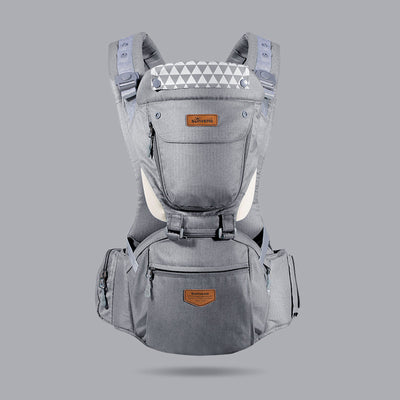 infant carrier denim grey color , ergo baby carrier