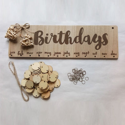 Birthday Reminder Board, DIY Birthday Board, Special Dates Board, Birthday Board, birthday calendar board with heart