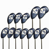 blue golf club covers water proof embroidered gift for golfer