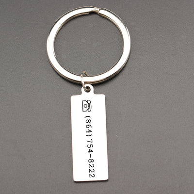 key ring, lost keys, phone number key chain, key tracker, keys, gift for mom, gift for dad