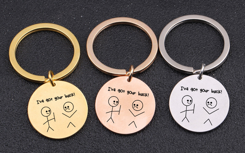 TOOFUNNY™ I've Got Your Back Key Chain