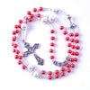 CREATEME™ Classic Rosary with Optional Personalization in Square Letter Beads