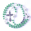 CREATEME™ Classic Rosary with Optional Personalization in Square Letter Beads