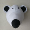 polar bear faux taxi dermy handmade wall decor stuffed animal for kids room