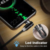 quick phone charger, magnetic phone charger, iphone phone charger, samsung phone charger, best phone charge, magnetic usb mobiiniu phont cable with led light charger, phone accessories