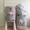 little girl ballerina theme laundry hamper blin 