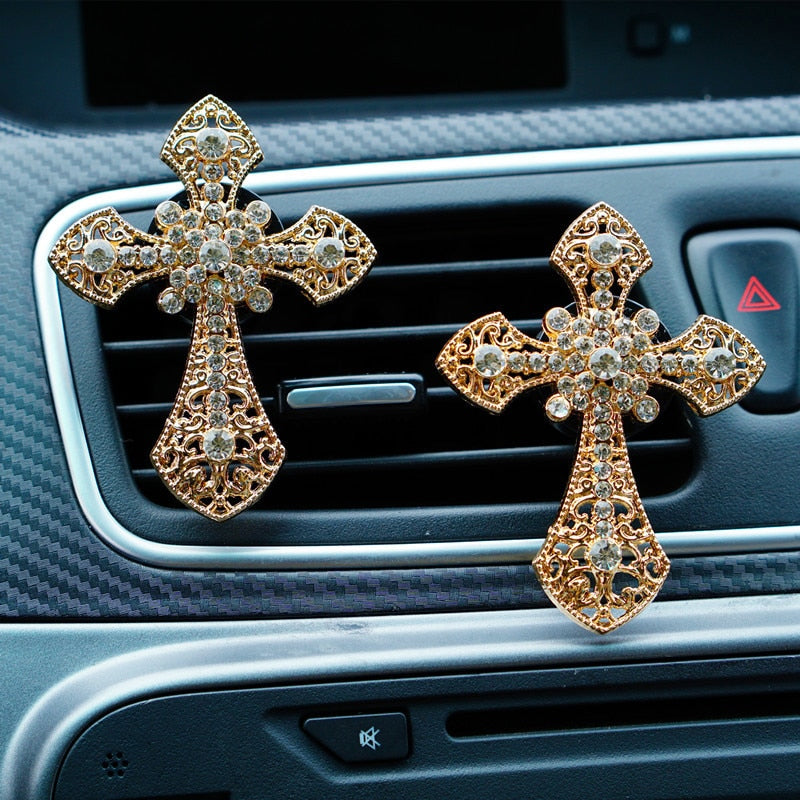 Crucifix Car Air Freshener
