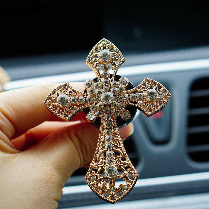 Crucifix Car Air Freshener
