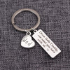 drive safe daddy we need you here with us, dad gift fathers day gift key chain 