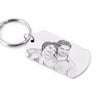 photo picture engravig on key chain stainless steel