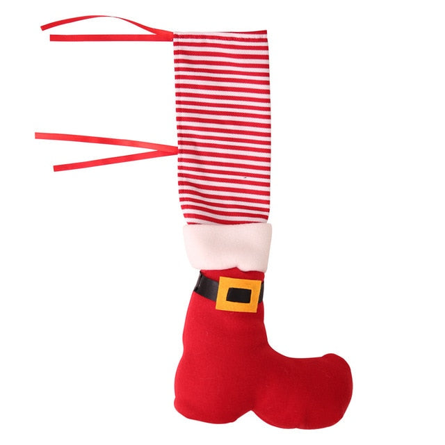 Chair Leg Christmas Stockings Set