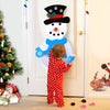 felt snowman, DIY snowman, christmas felt snowman, kids christmas, arts and crafts christmas kids