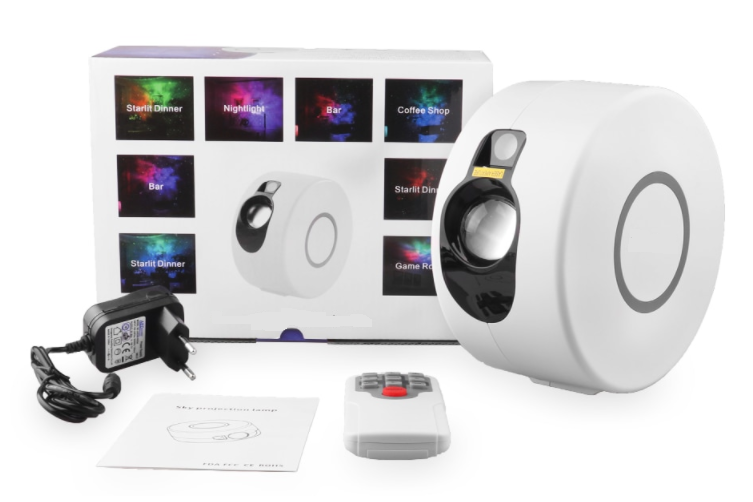 starry lights aurora, laser stars and lights galaxy light with remote for kids room